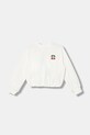 United Colors of Benetton bluza dziecięca z bawełną biały 3WHVC10SV.G.Stagionale