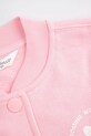 Djevojčice Coccodrillo dukserica na zakopčavanje za djecu od pamuka WC6132201FGK roza