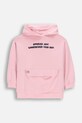 Coccodrillo hanorac cu glugă pentru copii, din bumbac roz WC6132301SGK