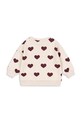 Konges Sløjd bluza dziecięca LOU SWEAT SHIRT OCS KS104346.PreSpring beżowy SS26
