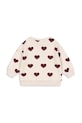 Konges Sløjd bluză copii LOU SWEAT SHIRT OCS KS104346.PreSpring bej SS26