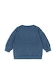 Παιδική μπλούζα Konges Sløjd LOU WASHED SWEAT SHIRT OCS KS104348.PreSpring σκούρο μπλε SS26