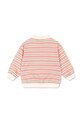 Chłopiec Konges Sløjd bluza bawełniana dziecięca SPOTTY LS POLO GOTS KS104433.PreSpring różowy