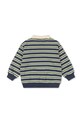 Konges Sløjd bluza bawełniana dziecięca SPOTTY LS POLO GOTS KS104433.PreSpring granatowy SS26