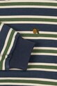 Konges Sløjd bluza bawełniana dziecięca SPOTTY LS POLO GOTS granatowy KS104433.PreSpring