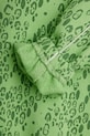 Mini Rodini bluza bawełniana dziecięca Mini leopard 11000351 zielony