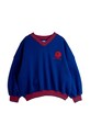 Mini Rodini bluza bawełniana dziecięca 26120113 niebieski SS26