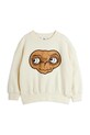Dětská bavlněná mikina Mini Rodini E.T. 25820101 béžová SS26