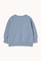 Хлопчик Дитяча бавовняна кофта Tinycottons TINY DOG GRAPHIC SWEATSHIRT SS26.158 блакитний