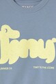Дитяча бавовняна кофта Tinycottons TINY DOG GRAPHIC SWEATSHIRT блакитний SS26.158