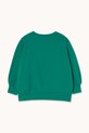 Дитяча бавовняна кофта Tinycottons FROG & FROG GRAPHIC SWEATSHIRT SS26.162 зелений SS26