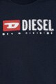 Chłopiec Diesel bluza dziecięca z bawełną SDROPS OVER SWEAT-SHIRT J02483.KYAZ3 granatowy