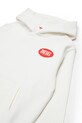 Dječaci Dječja pamučna dukserica Diesel SPATCHOOD OVER SWEAT-SHIRT J02624.0GEAD bijela