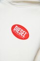 Dječja pamučna dukserica Diesel SPATCHOOD OVER SWEAT-SHIRT bijela J02624.0GEAD