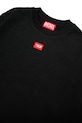 Chłopiec Diesel bluza bawełniana dziecięca SXGIN OVER SWEAT-SHIRT J02629.0GEAD czarny