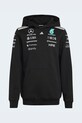 adidas Performance bluza dziecięca MERCEDES z kapturem czarny KF0167