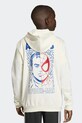 adidas bluza dziecięca Marvel z kapturem biały JZ3556