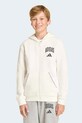 adidas bluza dziecięca z kapturem biały KD4395