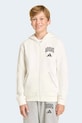 adidas bluza dziecięca z kapturem biały KD4395