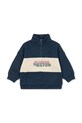 Konges Sløjd bluza dziecięca LOU HALF ZIP SWEAT OCS KS104939.PPY2 granatowy SS26