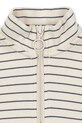 Παιδική μπλούζα Konges Sløjd LOU STRIPE HALF ZIP SWEAT OCS μπεζ KS104941.PPY2