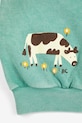 BIMBA Bobo Choses felpa in cotone bambino/a Farm Adventure 126AC043 turchese