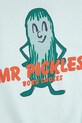 Bobo Choses bluza bawełniana dziecięca Mr Pickles niebieski 126AC049