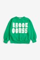 Bobo Choses bluza bawełniana dziecięca Bobo Choses Modern 126AC142 zielony SS26