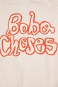 Bobo Choses bluza bawełniana dziecięca Bobo Choses By Hand beżowy 126AC143