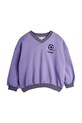 Mini Rodini bluza dziecięca bawełniana Football fioletowy 26220143