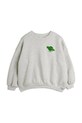 Mini Rodini bluza bawełniana dziecięca Planet aplikacja szary 26220138