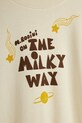 Chłopiec Mini Rodini bluza bawełniana dziecięca The milky way 26220156 beżowy