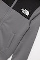 Κοριτσίστικα The North Face μπλούζα με κουκούλα και κουμπιά παιδική TEEN REAXION FZ HOODIE NF0A8EB60UZ1 γκρί