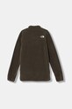 The North Face bluza rozpinana dziecięca polarowa TEEN GLACIER FZ ZIP IN JACKET NF0A8F8A21L1 zielony SS26