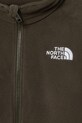 Chłopiec The North Face bluza rozpinana dziecięca polarowa TEEN GLACIER FZ ZIP IN JACKET NF0A8F8A21L1 zielony