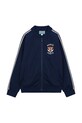 Dječja dukserica Kenzo Kids bez kapuljače mornarsko plava K61687.114.150