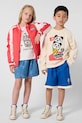Kenzo kids bluza dziecięca bawełniana beżowy K61657.86.108