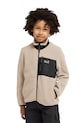 Jack Wolfskin rozepínací mikina dětská fleecová LITE CURL FZ K A65885.164.176