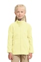 Jack Wolfskin hanorac din polar pentru copii TAUNUS 100 FZ K A65888.104.152 galben SS26
