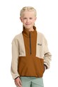 Jack Wolfskin μπλούζα fleece Παιδική COLORBLOCK TAUNUS HZ K καφέ A65935.164.176