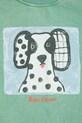 Chłopiec Bobo Choses bluza bawełniana dziecięca Van Dog sweatshirt 126AC159 zielony