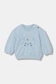 United Colors of Benetton bluza niemowlęca aplikacja niebieski 35FNA1061.W.Stagionale