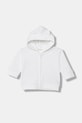 United Colors of Benetton bluza dziecięca z kapturem biały 35FNA501U.W.Stagionale