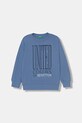 United Colors of Benetton mikina detská bavlnená modrá 3J68C10S1.G.Stagionale