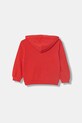 United Colors of Benetton μπλούζα με κουκούλα παιδική βαμβακερή 3J68G504C.P.Stagionale κόκκινο SS26