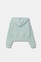 United Colors of Benetton bluza rozpinana dziecięca bawełniana 3NBMC505Y.G.Stagionale zielony SS26