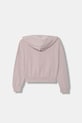 United Colors of Benetton rozepínací mikina dětská bavlněná 3NBMC505Y.G.Stagionale růžová SS26