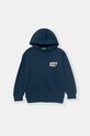 United Colors of Benetton bluza rozpinana dziecięca bawełniana granatowy 3NBMC505Z.G.Stagionale