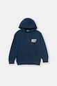 United Colors of Benetton rozepínací mikina dětská bavlněná námořnická modř 3NBMC505Z.G.Stagionale