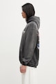 Represent 24 HOUR SERVICE bluza z kapturem męska bawełniana MLM100769.04 szary SS26